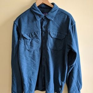 Patagonia Fleece Button Up - Blue